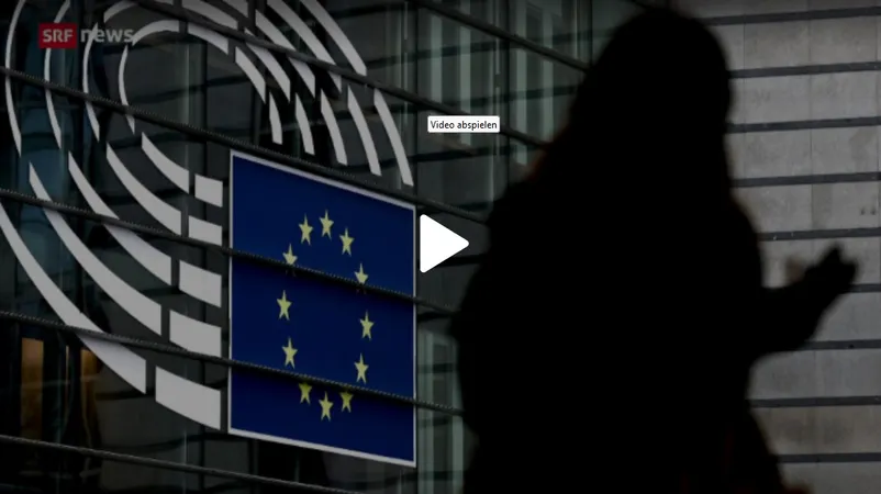 SRF 10 vor 10: "Verdacht auf Korruption im EU-Parlament"